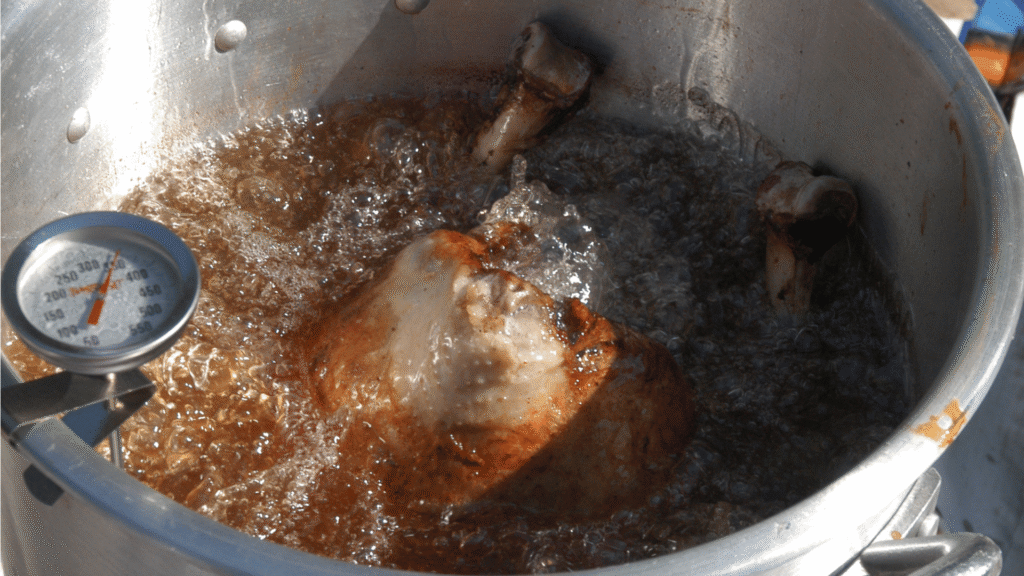 how to deep fry a turkey
